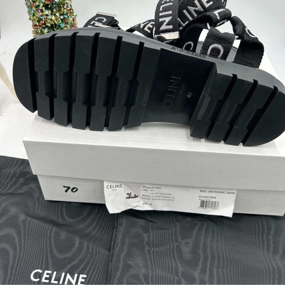 Man, Celine, Leo strappy sandals size 46 in Italy - Picture 6 of 10